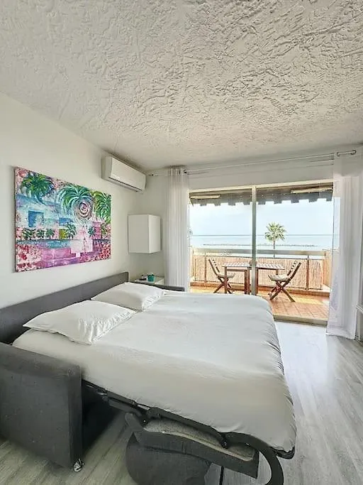 Horizon Ocean-Studio Bord De Mer Saint-Laurent-du-Var Apartment