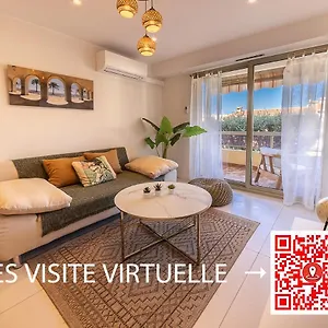Appartement Lumineux, Confort, Wifi & Terrace & Parking, Saint-Laurent-du-Var